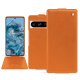 Google Pixel 8 Pro leather case - Orange ( Nappa - Pantone #ff9351 ) 