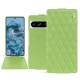 Funda de piel Google Pixel 8 Pro - Vert olive - Couture ( Nappa - Pantone #a7c58e ) 