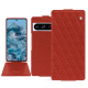 Capa em pele Google Pixel 8 Pro - Papaye - Couture ( Pantone #b54317 ) 