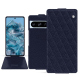 Google Pixel 8 Pro leather case - Cobalt - Couture ( Pantone #2b253f ) 
