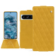 Custodia in pelle Google Pixel 8 Pro - Jaune soulèu - Couture ( Pantone #F3B934 )
