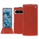 Google Pixel 8 Pro leather case - Arange clouquié ( Pantone #D33108 )