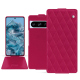 Housse cuir Google Pixel 8 Pro - Rose fluo - Couture ( Pantone #ff16b4 ) 