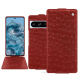 Funda de piel Google Pixel 8 Pro - Autruche ciliegia ( Pantone #a4343a ) 