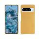 Capa em pele Google Pixel 8 Pro - Blanc escumo - Couture ( Pantone #D6D6D1 )