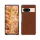 Custodia in pelle Google Pixel 8 - Marron ( Nappa - Pantone #8B4720 ) 