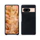 Google Pixel 8 leather cover - Dark vintage ( Pantone #050505 ) 