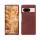 Google Pixel 8 leather cover - Passion vintage ( Pantone #591d16 ) 