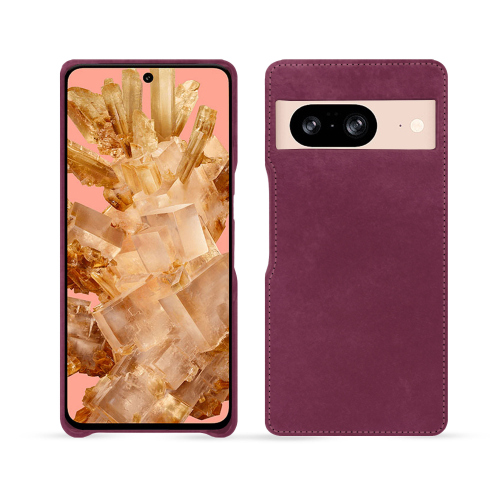 Luxus-Schutzhülle für Google Pixel 8 | High-End-Schutz Prune vintage ( Pantone #612434 ) 