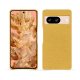 Google Pixel 8 leather cover - Mimosa ( Pantone #b39437 ) 