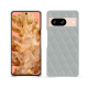Custodia in pelle Google Pixel 8 - Gris - Couture ( Nappa - Pantone #c1c6c8 ) 