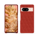 Funda de piel Google Pixel 8 - Papaye - Couture ( Pantone #b54317 ) 