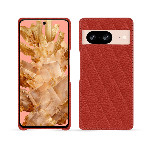 谷歌 Pixel 8 的奢华保护套 | 高端保护 Papaye - Couture ( Pantone #b54317 ) 