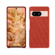 Capa em pele Google Pixel 8 - Arange clouquié - Couture ( Pantone #D33108 )