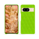 レザーケース Google Pixel 8 - Vert fluo - Couture ( Pantone #00ab5f ) 