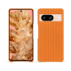レザーケース Google Pixel 8 - Abaca arancio ( Pantone #d77540 )