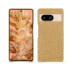 Coque cuir Google Pixel 8 - Serpent sabbia ( Pantone #D2BA92 )