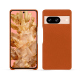 Custodia in pelle Google Pixel 8 - Orange vibrant ( Pantone #e36b39 ) 