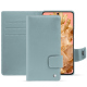 Google Pixel 8 leather case - Bleu ciel ( Nappa - Pantone #abcae9 ) 