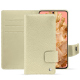 Housse cuir Google Pixel 8 - Ivoire ( Pantone #d6d6c6 ) 