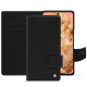 Google Pixel 8 leather case - Ebène ( Noir / Black ) 