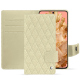Funda de piel Google Pixel 8 - Ivoire - Couture ( Pantone #d6d6c6 ) 