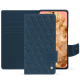 Housse cuir Google Pixel 8 - Indigo - Couture ( Pantone #1f4565 ) 