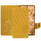 Capa em pele Google Pixel 8 - Jaune soulèu - Couture ( Pantone #F3B934 )