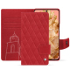 硬质真皮保护套 Google Pixel 8 - Rouge troupelenc - Couture ( Pantone #AB191A )