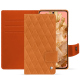 Funda de piel Google Pixel 8 - Mandarine vintage - Couture ( Pantone #d47231 ) 