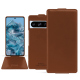 Google Pixel 8 Pro leather case - Marron PU ( Pantone #8B4720 )