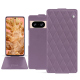 Google Pixel 8 leather case - Lilas - Couture ( Nappa - Pantone #b9a3e3 ) 