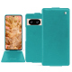 Housse cuir Google Pixel 8 - Bleu fluo 