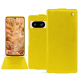 硬质真皮保护套 Google Pixel 8 - Jaune fluo ( Pantone #c9ff57 ) 