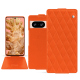 Capa em pele Google Pixel 8 - Orange fluo - Couture ( Pantone #ff5406 ) 