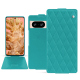 Custodia in pelle Google Pixel 8 - Bleu fluo - Couture