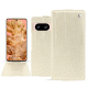 Funda de piel Google Pixel 8 - Crocodile milk ( Pantone #d6d2c4 ) 