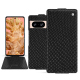 Funda de piel Google Pixel 8 - Crocodile nero ( Noir / Black) 