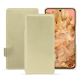 レザーケース Google Pixel 8 - Beige PU ( Pantone #ceb888 ) 