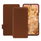 Google Pixel 8 leather case - Marron PU ( Pantone #8B4720 )