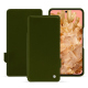 Housse cuir Google Pixel 8 - Vert Veggie ( Pantone #68724d ) 