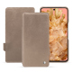 レザーケース Google Pixel 8 - Taupe vintage ( Pantone #bda790 ) 