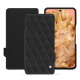 Housse cuir Google Pixel 8 - Noir - Couture ( Nappa - Black ) 