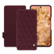 Capa em pele Google Pixel 8 - Lie de vin - Couture ( Pantone #412234 ) 