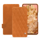 Funda de piel Google Pixel 8 - Mandarine vintage - Couture ( Pantone #d47231 ) 