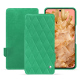 Custodia in pelle Google Pixel 8 - Menthe vintage - Couture ( Pantone #37b375 ) 