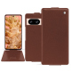 Google Pixel 8 leather case - Marron délicat ( Pantone #95614d) 