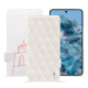 Capa em pele Google Pixel 8 Pro - Blanc escumo - Couture ( Pantone #D6D6D1 )