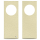 Colgador de puerta (no molestar) - Ivoire ( Pantone #d6d6c6 ) 