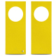 Colgador de puerta (no molestar) - Jaune fluo ( Pantone #c9ff57 ) 
